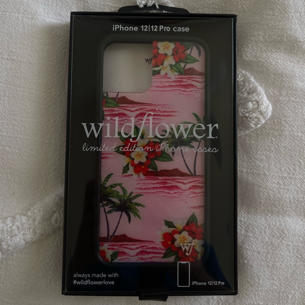 Wildflower Pink Hawaiian IPhone 12/12 Pro Case